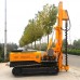 BF-1000 Small removable tracked full hydraulic photovoltaic piling machine 